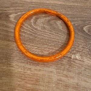Vibrant Orange Bangle Bracelet​​